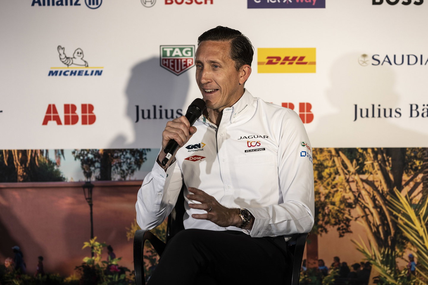 Jaguar TCS Racing Team Principal James Barclay 